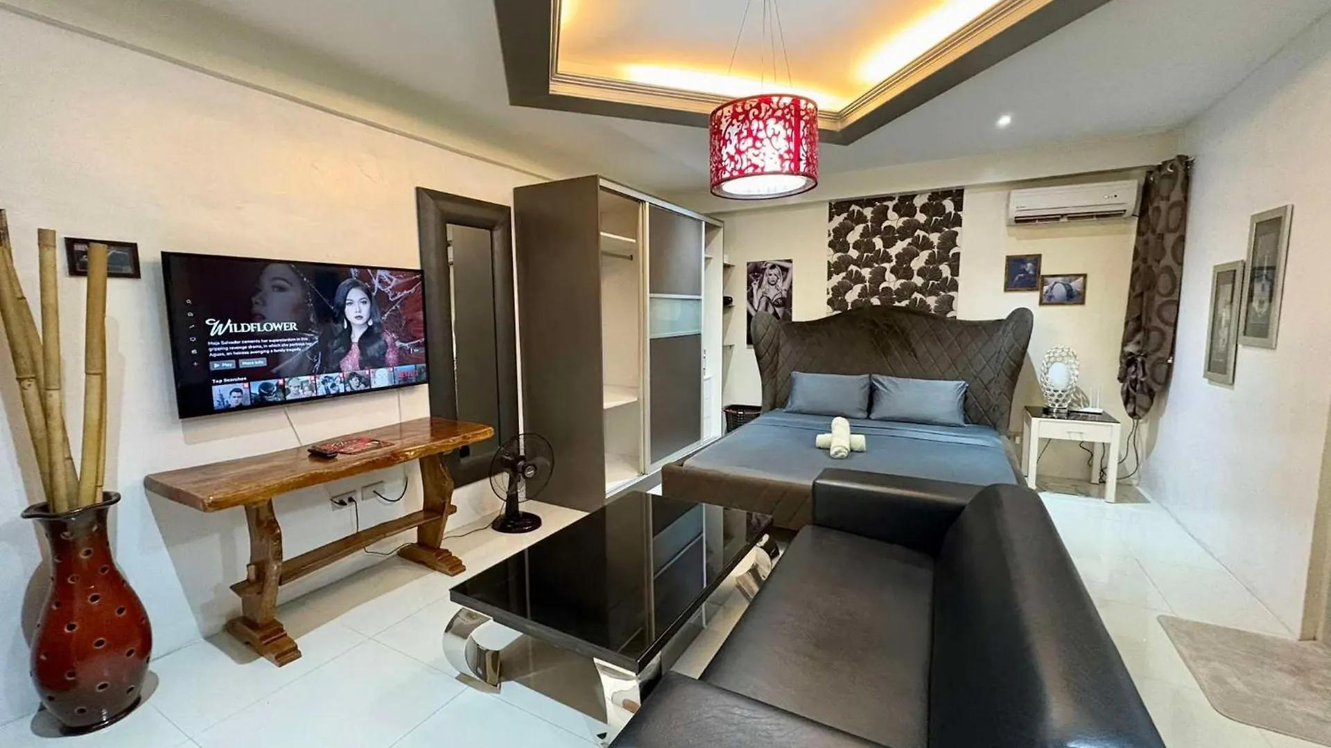 Kandi Comfortable Studio With Free Housekeeping Angeles 0*,  Filipíny